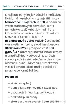 Pánský kabát Husky XXL - 7