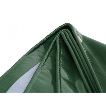 Zakrývací plachta KATARO zelená / šedá PVC 500g/1m² - 7