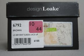 LOAKE Design BRYANT Brogue (UK10, EU44 45) polobotky boty - 7