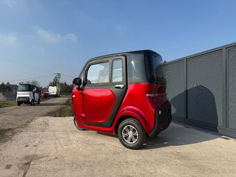 Elektromobil - Elektrická tříkolka Leramotors E1, červená - 7