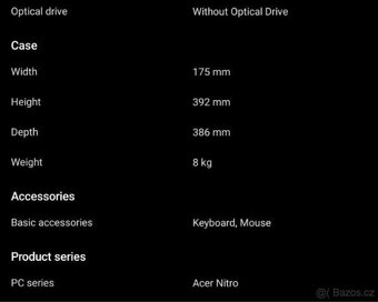 Herní PC – Acer Nitro, téměř nový (používán 1 týden) - 7