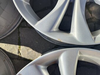 17"alu sada disků 5x114 origo Mazda 3 5 6 TPMS senzory - 7
