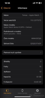 Apple Watch 8 cellular 45 mm Midnight blue - 7