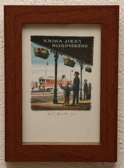 Jiří Bouda - ex libris železnice (1974 - 1986) - 7