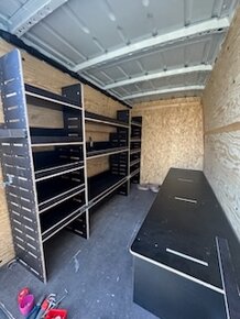 Transit regály , vestavby Cnc výroba- Skladem - 7