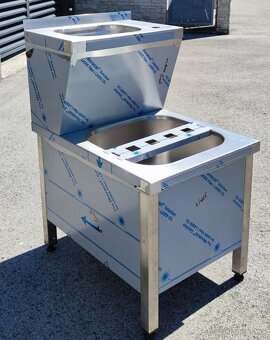 Dřez nerezový, gastro, jednokomorový, dvoukomorový - 7