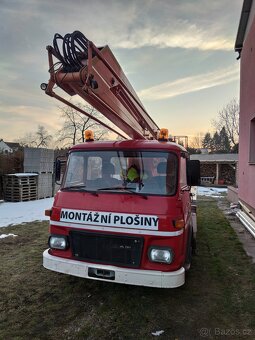 Montážní plošina, Pracovní plošina - 7