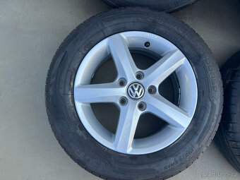 195/65R15 letní pneu alu kola VW GOLF VII 6x15 5x112 ET43 - 7
