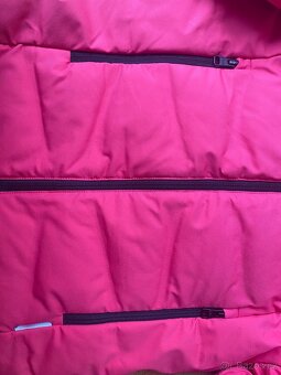 Péřová membránová bunda Reima Vanttaus Azelea pink 140 - 7