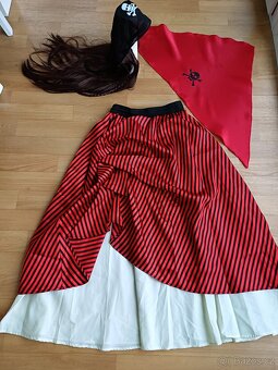 Karnevalový kostým PIRÁTKA vel.38 - 7