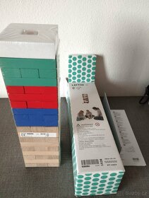 Guma na skákání pro děti, Skládací Dřevěná hra IKEA  -NOVÉ - 7