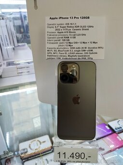 Apple iPhone 13 Pro, 128GB Graphite - 7