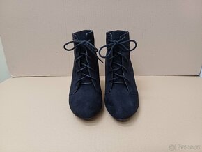 Černé kotníkové boty vel.37 - 7