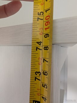 IKEA knihovna Brusali Rack, bílá - 7