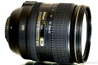 Nikon AF-S 24-120 mm f/4 ED VR Bez známek POUŽÍVÁNÍ - 7