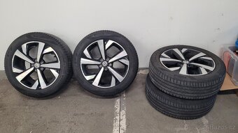 Litá kola Škoda, Volkswagen, Seat 205/55 R17, 5x100 vc. Pneu - 7