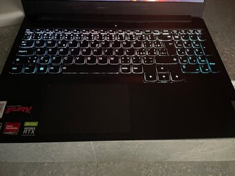 Herní notebook Lenovo- Ryzen 5-5600H- 32RAM- 1T-SSD-512Gb-SS - 7