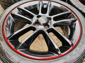Letní sada Opel Adam Corsa 4x100 r17 Dunlop 215/45/17 - 7