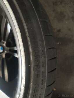 Dvourozměrná kola R19 BMW ///M e60 e61 atd. 7mm letni pneu - 7