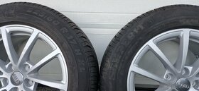 Zimné Semperit 225/60 R17, Audi A6 5x112, 7,5J, ET 36 - 7