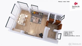 Prodej chaty 64 m2 U Přehrady, Velké Opatovice - 7