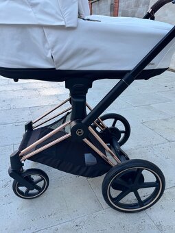 Cybex e-Priam – elektrický kočárek rosegold - 7
