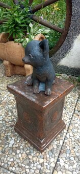 Zahradní dekorace- Soška Čivava 3 - 7