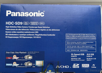 Digitální kamera Panasonic HDC-SD9 - 7