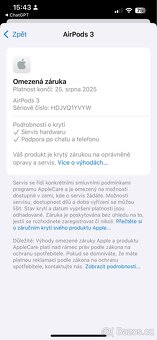 Prodám AirPods 3 generace z MagSafe - 7