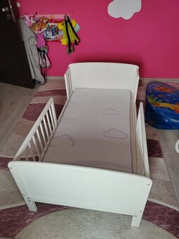 Rostoucí dětská postýlka s matrací - 7