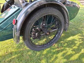 BSA m20 r.v. 1937 sidecar, s TP a SPZ - 7