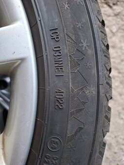 BMW originální alu disky R18 + zimní pneumatiky 245/45 R18 - 7