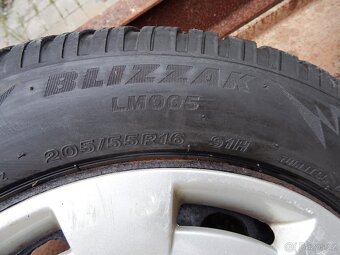 Zimní sada Audi A3 205/55 R16 5x112 Bridgestone - 7