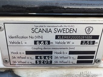 Scania R560,6x2,V8,Topline,retardér,E5 - 7