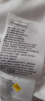 H&M bílé bavlněné letní dlouhé šaty - 7
