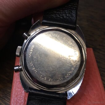 krásné švýcarské hodinky Le Phare - Chronograph 1965s - 7