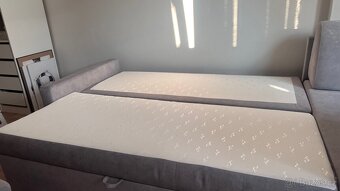 Exklusivni sedačka na každodenní spaní 280/100/195 taburet - 7