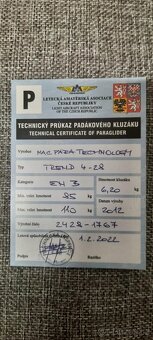 Paraglidový komplet - 7