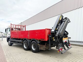 MAN TGS 33.400 BB - 6x4 – Valník + HR-PK18002-EH C – EURO 6 - 7