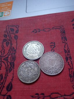 STŘÍBRNÉ MINCE PIASTRY+FRANKY-3KS - 7