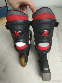 Kolečkové brusle K2. Vel 32,5-34,5. - 7