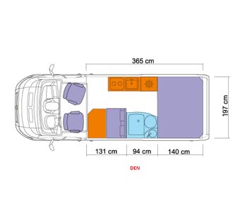 Prodám obytné auto/vestavba/dodávka - 7