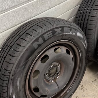 Sada kol Škoda - nové pneu 195/65 R15 Nexen, 5x100 - 7