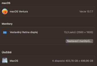 Macbook Pro 13,3" - 7