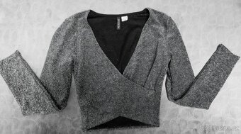 Nový společenský crop top. - 7