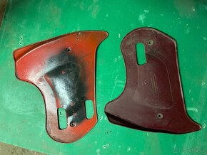 Boční plechy zimní výbava kryty motoru Jawa, ČZ - 7
