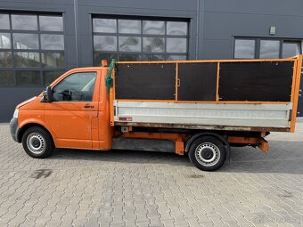 VW Transporter T5 1.9tdi LONG 3 str. sklápěč - 7