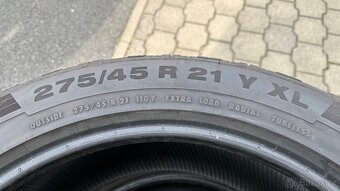 4x Letní 275/45/21 XL zánovní Continental - 7