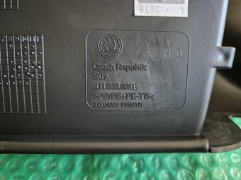 Škoda Fabia II (5J), Roomter držák spínačů - 7