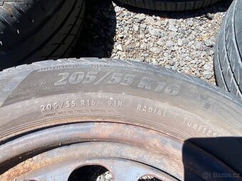 147. sada letní kola 205/55 r16 5x112 VW Škoda - 7